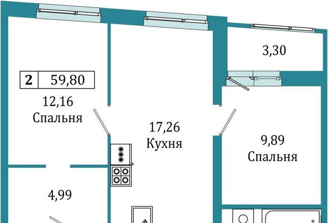 р-н Всеволожский г Мурино ул Екатерининская 16/4 Девяткино фото