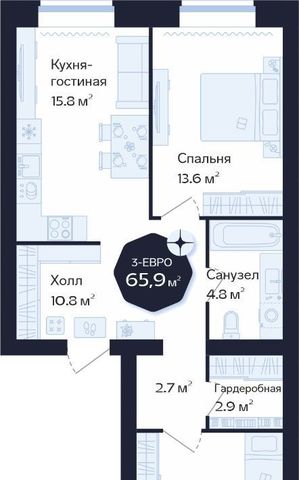 г Тюмень р-н Центральный микрорайон «Правобережный» фото