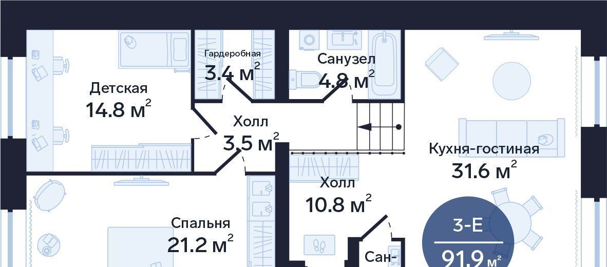 квартира г Тюмень р-н Центральный ул Новгородская 14 фото 1