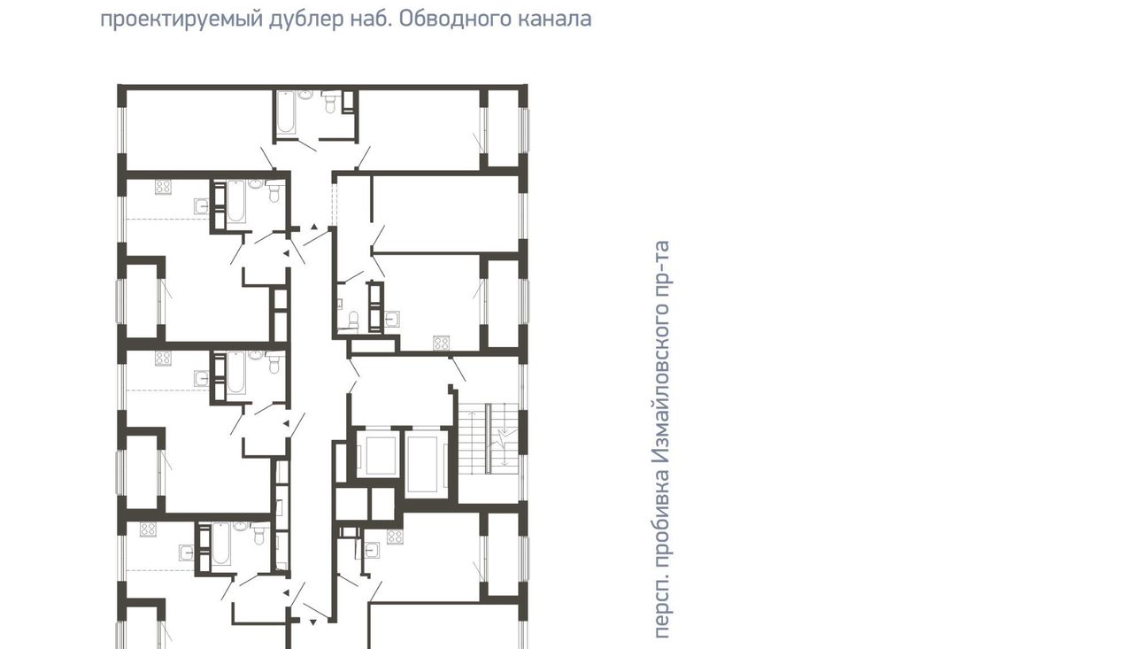 квартира г Санкт-Петербург метро Балтийская ЖК Галактика Измайловское муниципальный округ фото 2