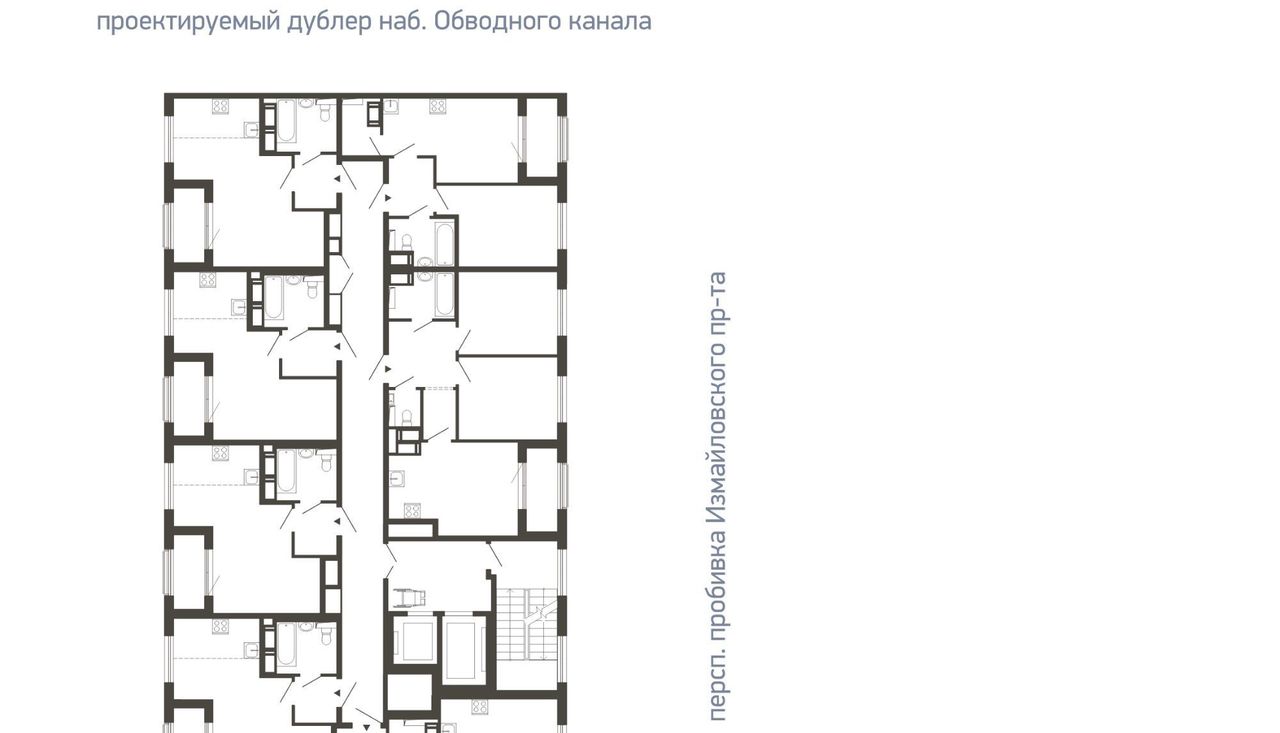 квартира г Санкт-Петербург метро Балтийская ЖК Галактика Измайловское муниципальный округ фото 2