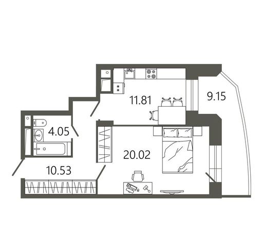 квартира г Подольск ул Советская 18 ЖК «‎Мессиер 18» корп. 1 фото