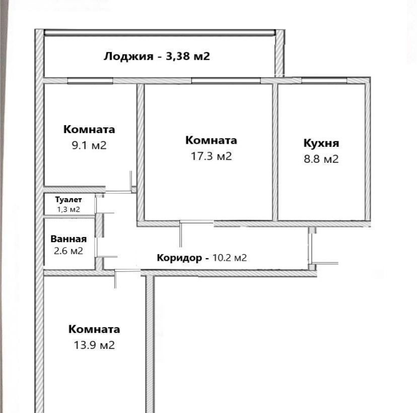 квартира г Казань р-н Советский ул Академика Губкина 31а фото 15