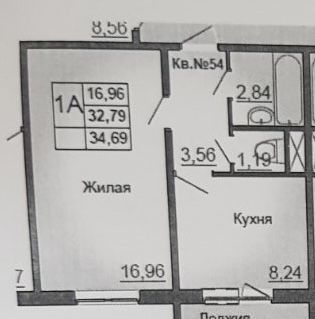 квартира г Ульяновск р-н Засвияжский 2-й микрорайон УЗТС ул Кузоватовская 36б жилой комплекс Дружный фото 13