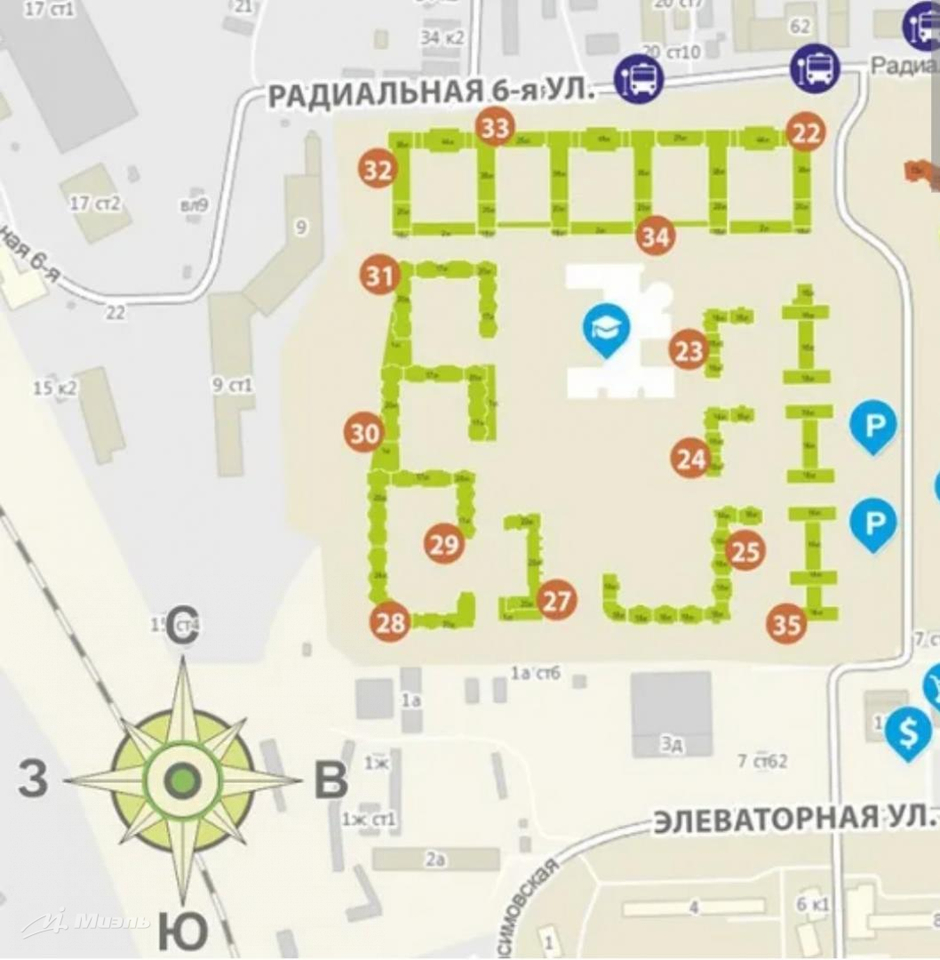 квартира г Москва метро Покровское ул 6-я Радиальная 7/6к 3 Покровское метро  МЦД-2, МЦД-2 фото 1