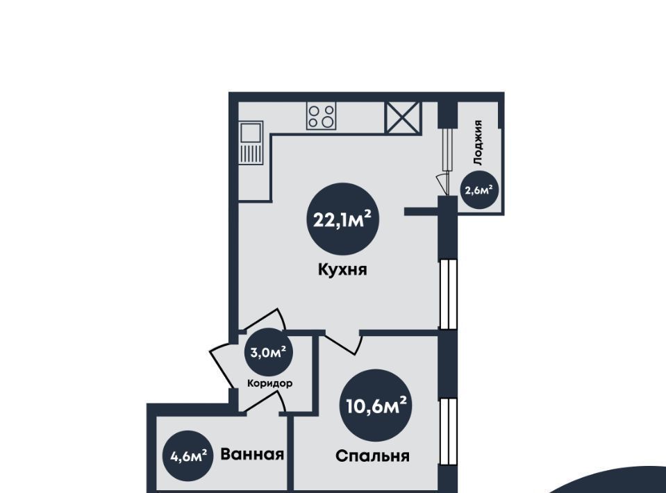 квартира г Астрахань р-н Кировский ул Кремлевская 1 фото 1