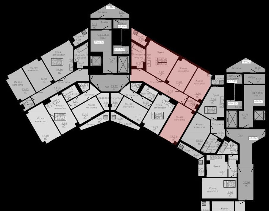 квартира г Батайск ул Луначарского 177бк/2 фото 2