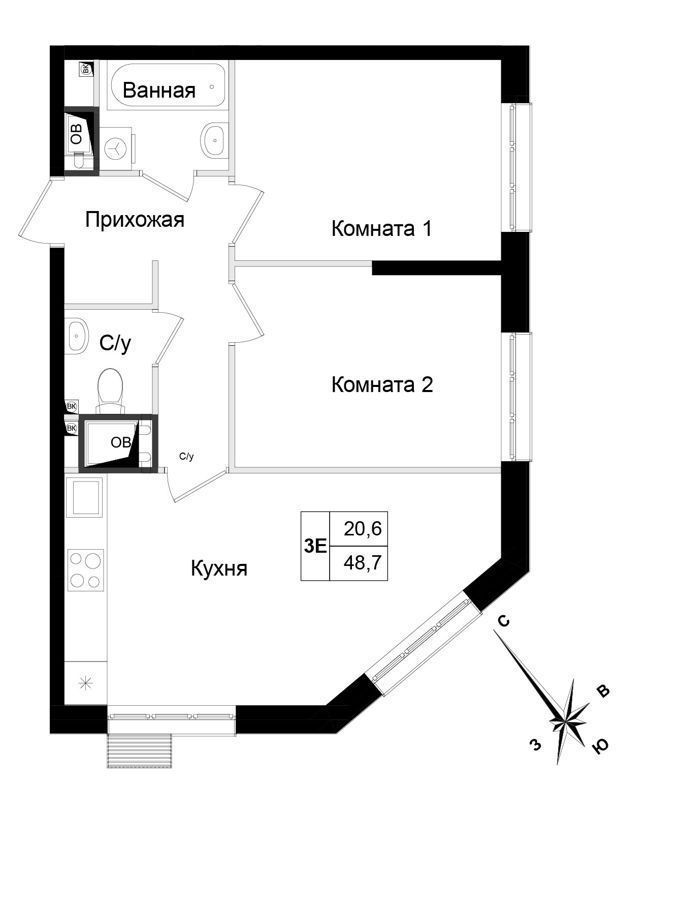 квартира г Химки ул Германа Титова 3/1 Ховрино фото 1