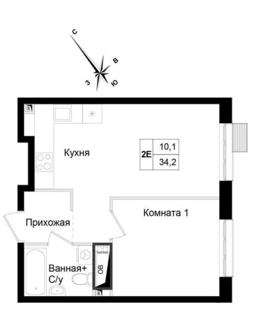 квартира г Химки ул Германа Титова 3/1 Ховрино фото