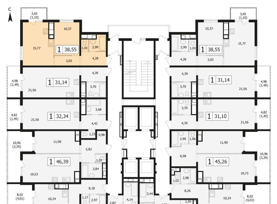 квартира г Краснодар р-н Карасунский ул Автолюбителей 1д/4 фото 1