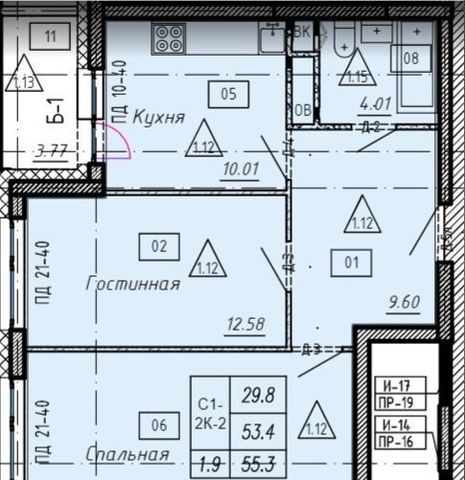 квартира г Люберцы ул Хлебозаводская 10 Котельники фото