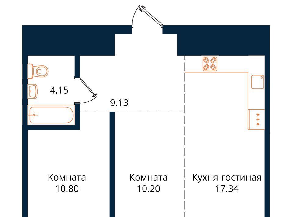 квартира г Иркутск р-н Октябрьский ул Юрия Левитанского 8 фото 1