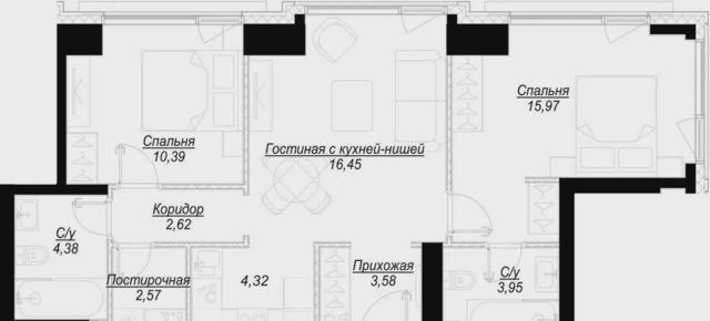 г Москва метро Студенческая район Раменки 1-й Сетуньский проезд, 3 фото