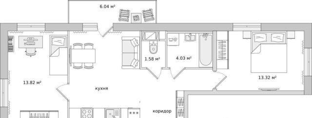 р-н Всеволожский п Бугры ЖК Новые Горизонты Девяткино фото