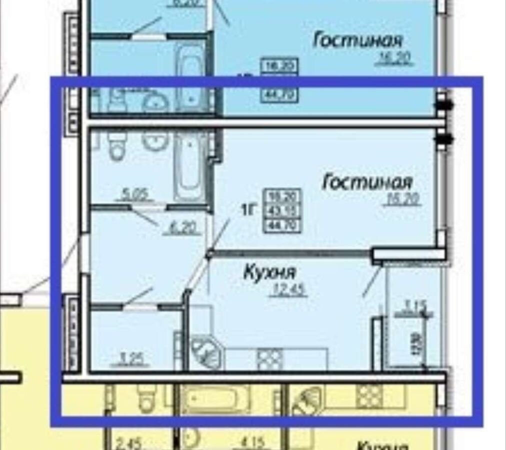 квартира г Екатеринбург Уралмаш ул Старых Большевиков 3а фото 5