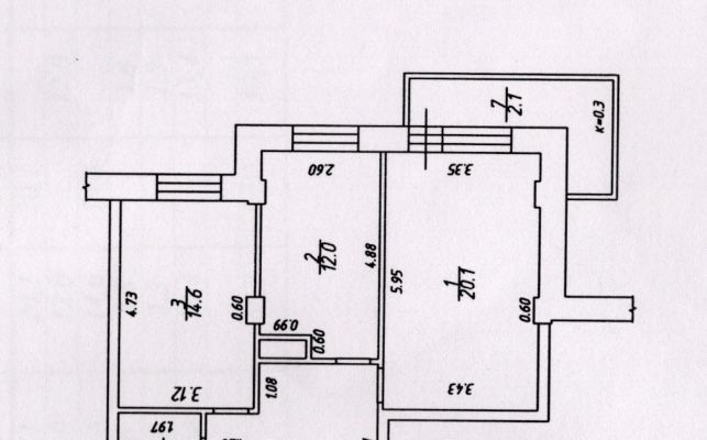 квартира г Долгопрудный Водники ул Московская 56к/3 фото 25