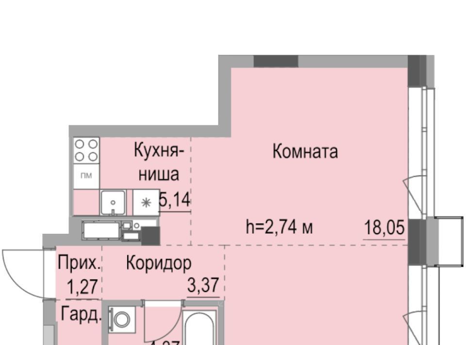 квартира г Ижевск р-н Октябрьский ул Лихвинцева 17 фото 1