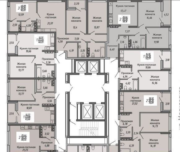 квартира г Екатеринбург Чкаловская ул Мартовская 190 фото 2