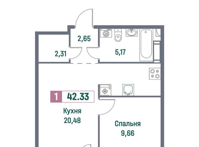 р-н Всеволожский г Мурино ЖК «Ленинградская перспектива» Девяткино фото