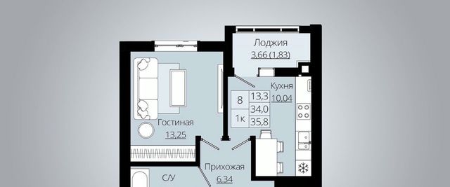 р-н Зеленоградский г Зеленоградск ул Волонтеров 22к/3 фото