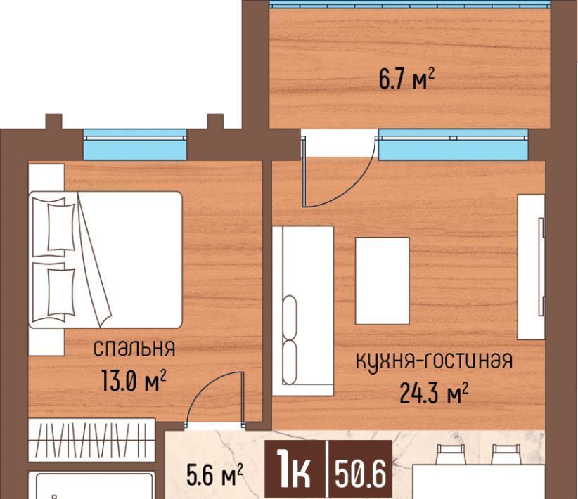 квартира р-н Светлогорский г Светлогорск ул Ольховая 32к/5 фото 1