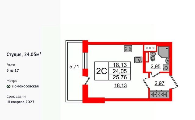 г Санкт-Петербург метро Ломоносовская Щемиловка ул Фарфоровская 32 ЖК «Стрижи в Невском 2» фото