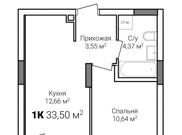 квартира г Нижний Новгород Горьковская ул Героя Советского Союза Аристархова фото 1