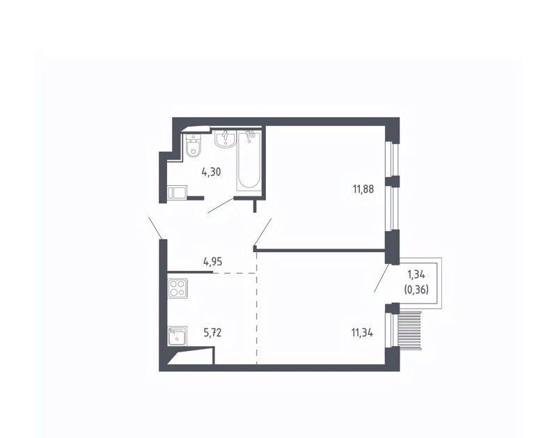 квартира г Москва метро Водники СВАО Северный ЖК Молжаниново к 2 фото 1