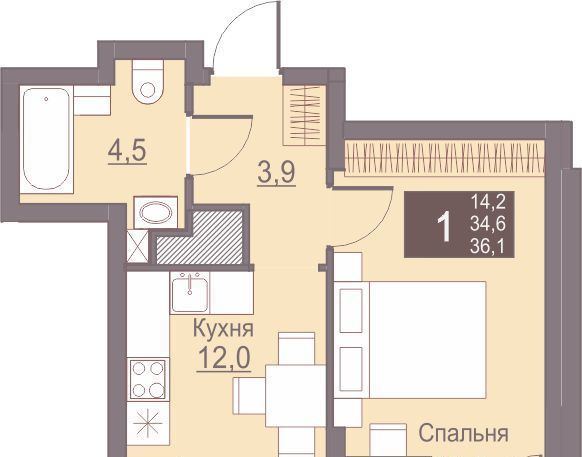 квартира г Пермь р-н Мотовилихинский Костарёво ул Сапфирная 13 фото 1