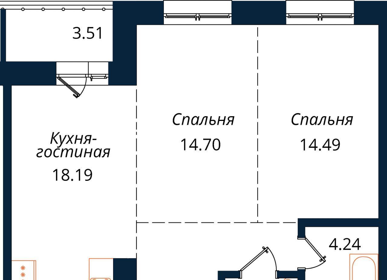 квартира г Иркутск р-н Октябрьский ул Юрия Левитанского фото 1
