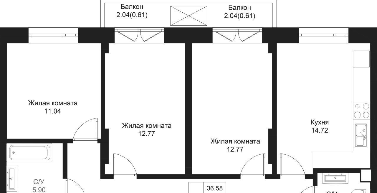 квартира г Казань Кремлёвская ул Гаяза Исхаки фото 1