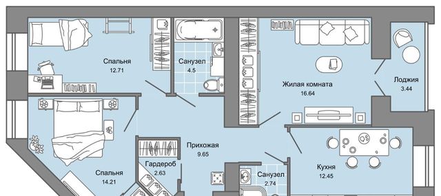 г Ульяновск р-н Заволжский Новый Город ЖК Центрополис 4 Центральный кв-л фото