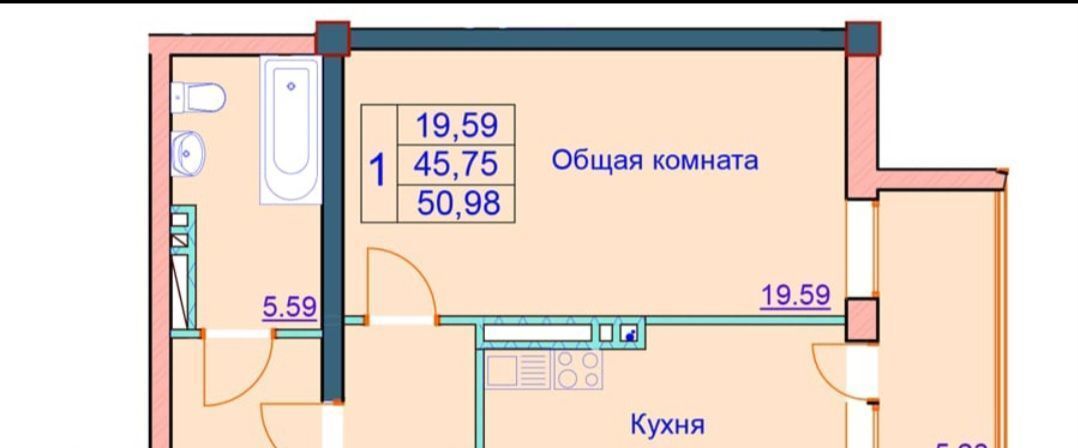 квартира г Махачкала р-н Ленинский ул Хаджи Булача 8д фото 20