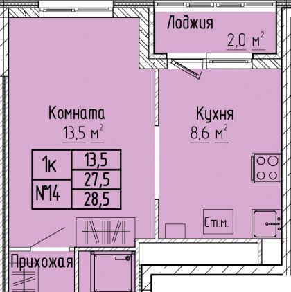 квартира г Тверь р-н Московский ул 15 лет Октября 52к/1 фото 1