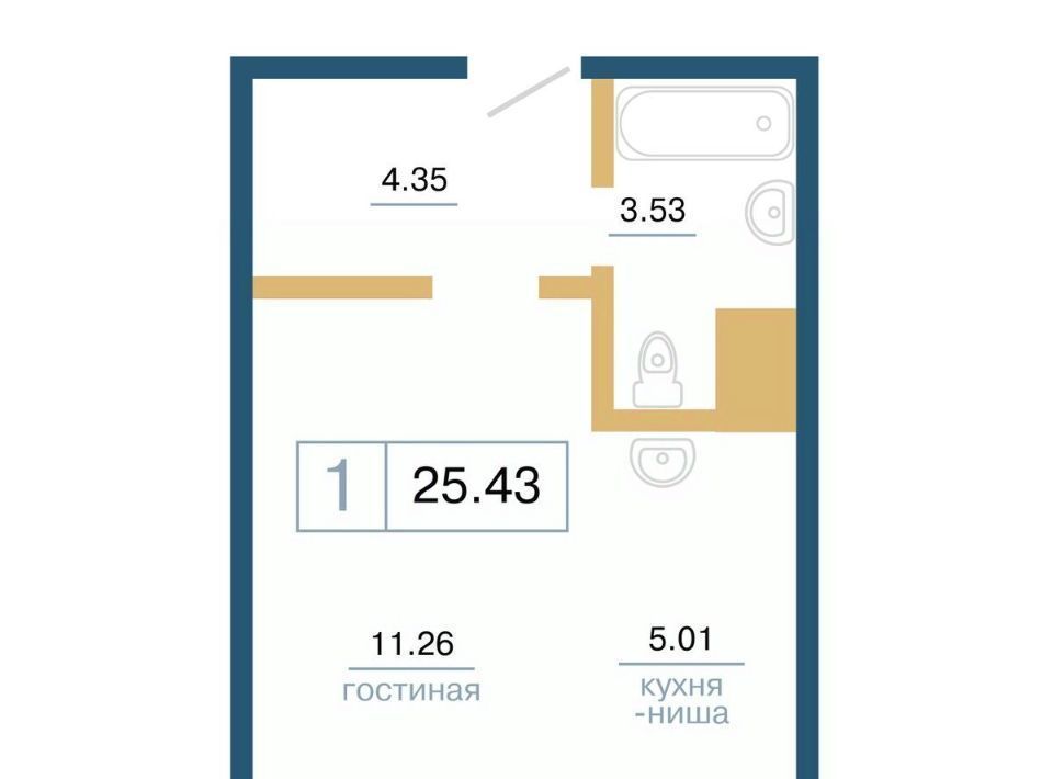 квартира г Красноярск р-н Советский ул Светлова 44 микрорайон «Нанжуль-Солнечный» 8 Красноярский кадастровый район фото 1