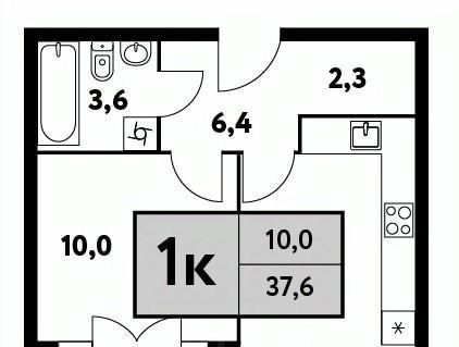 квартира г Москва метро Беломорская ул Фестивальная 15к/25 фото 1