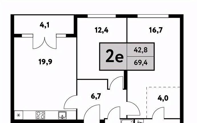 квартира г Москва метро Беломорская ул Фестивальная 15к/25 фото 1