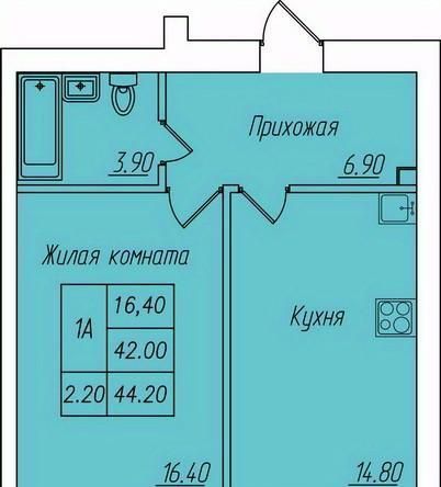 квартира г Чебоксары р-н Калининский ул И.П.Прокопьева фото 1