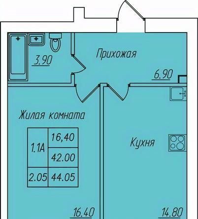 квартира г Чебоксары р-н Калининский ул И.П.Прокопьева фото 1