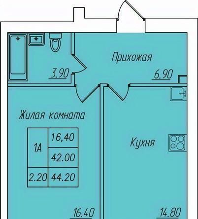 квартира г Чебоксары р-н Калининский ул Анатолия Игумнова 28 фото 1