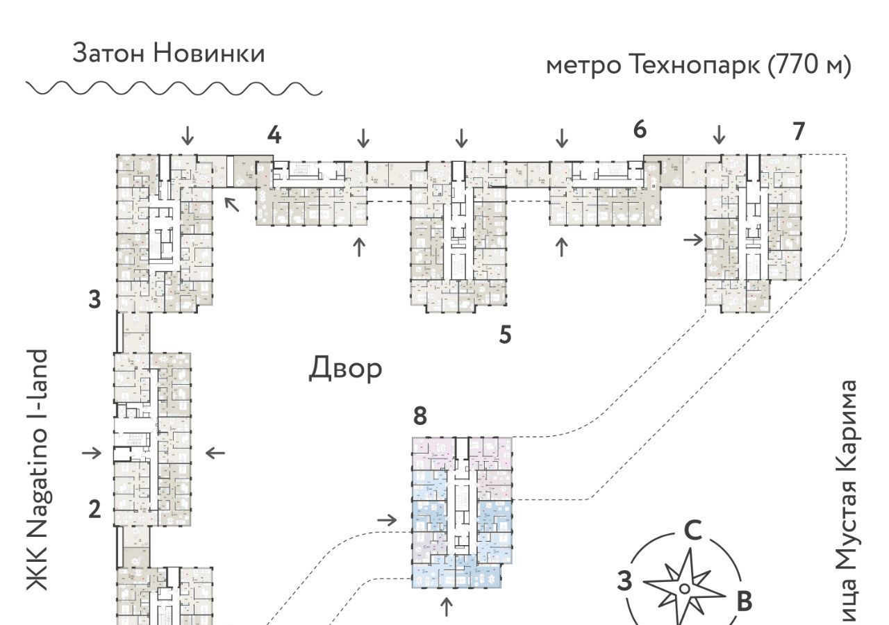 квартира г Москва метро Технопарк ЖК Вау фото 3