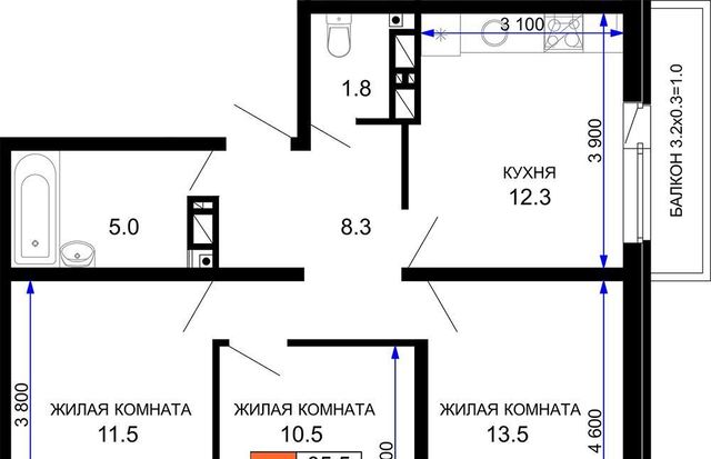 г Краснодар р-н Прикубанский ул им. лётчика Позднякова 2/11 ЖК «Дыхание» фото