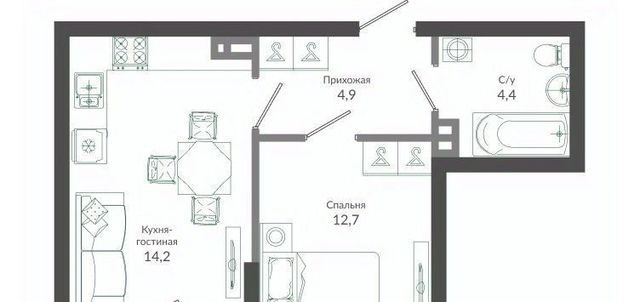 г Сочи р-н Адлерский посёлок Кудепста ЖК Флора Кудепста ул Искры 66/9 1 Хостинский внутригородской район, улица Искры фото