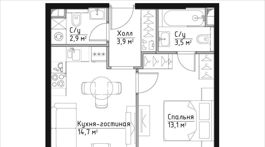 квартира г Москва метро Серпуховская ул Дубининская 59к/7 фото 1