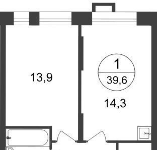 квартира п Московский г Московский ЖК Первый Московский 7я метро Рассказовка фаза, к 2 фото 1