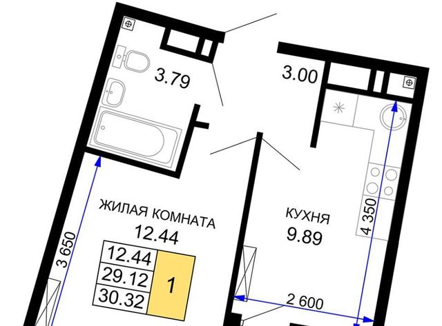 г Краснодар р-н Центральный ул Новая ЖК Фонтаны 78 с 2 фото