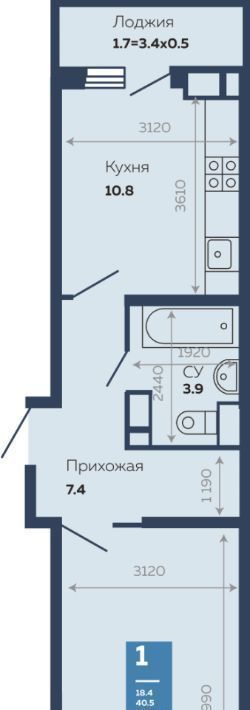 квартира г Краснодар р-н Прикубанский ул Героев-Разведчиков 11/3 фото 1