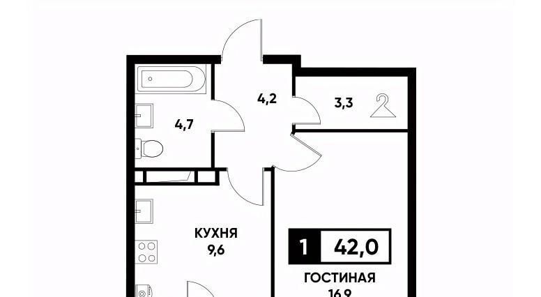 квартира г Ставрополь р-н Промышленный пр-кт Российский 12к/2 фото 1