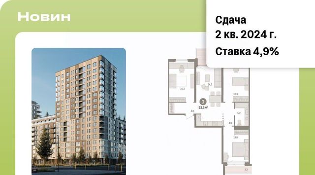 г Сургут 35-й микрорайон ЖК квартал Новин 35-й фото