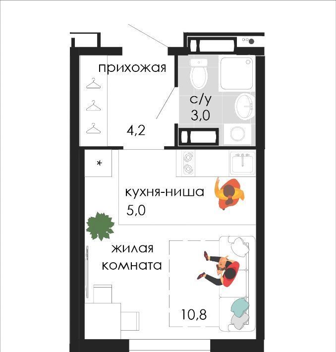 квартира г Пермь р-н Мотовилихинский ул Кузнецкая 43в фото 1